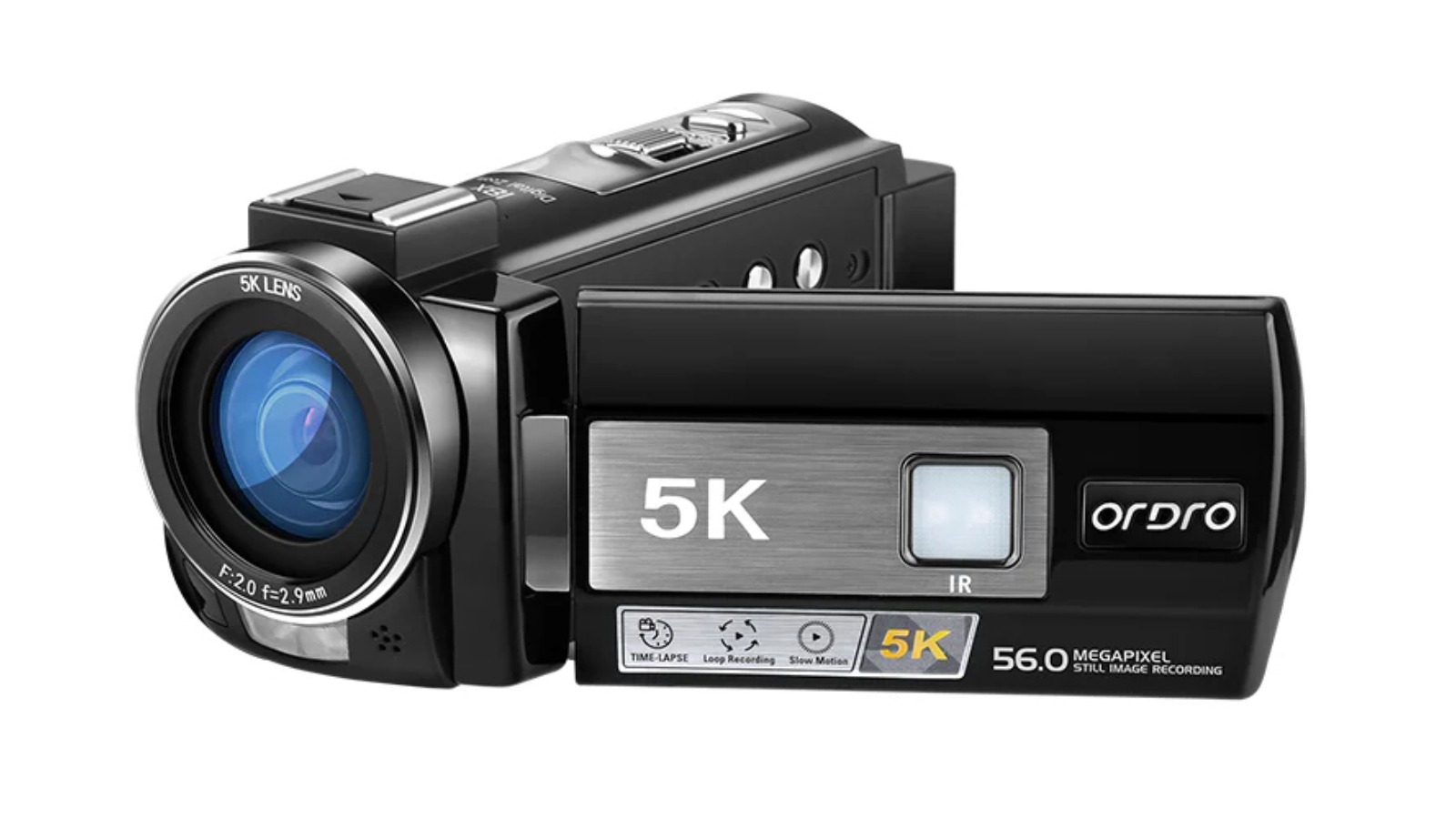 Ordro HDR AE20 5K Video Camera Camcorder