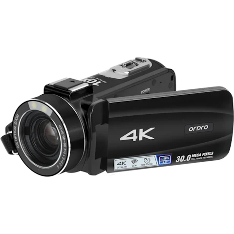 Ordro Z88 4K 10X Optical Zoom Video Camera Camcorder