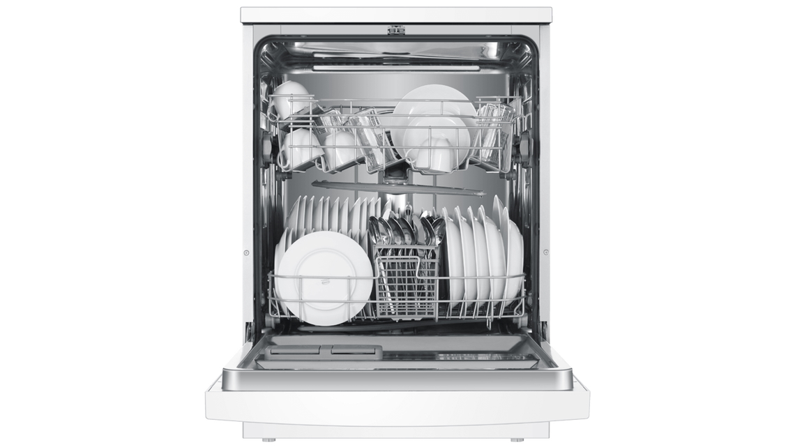 Haier 13 Place Setting Freestanding Dishwasher White Harvey Norman