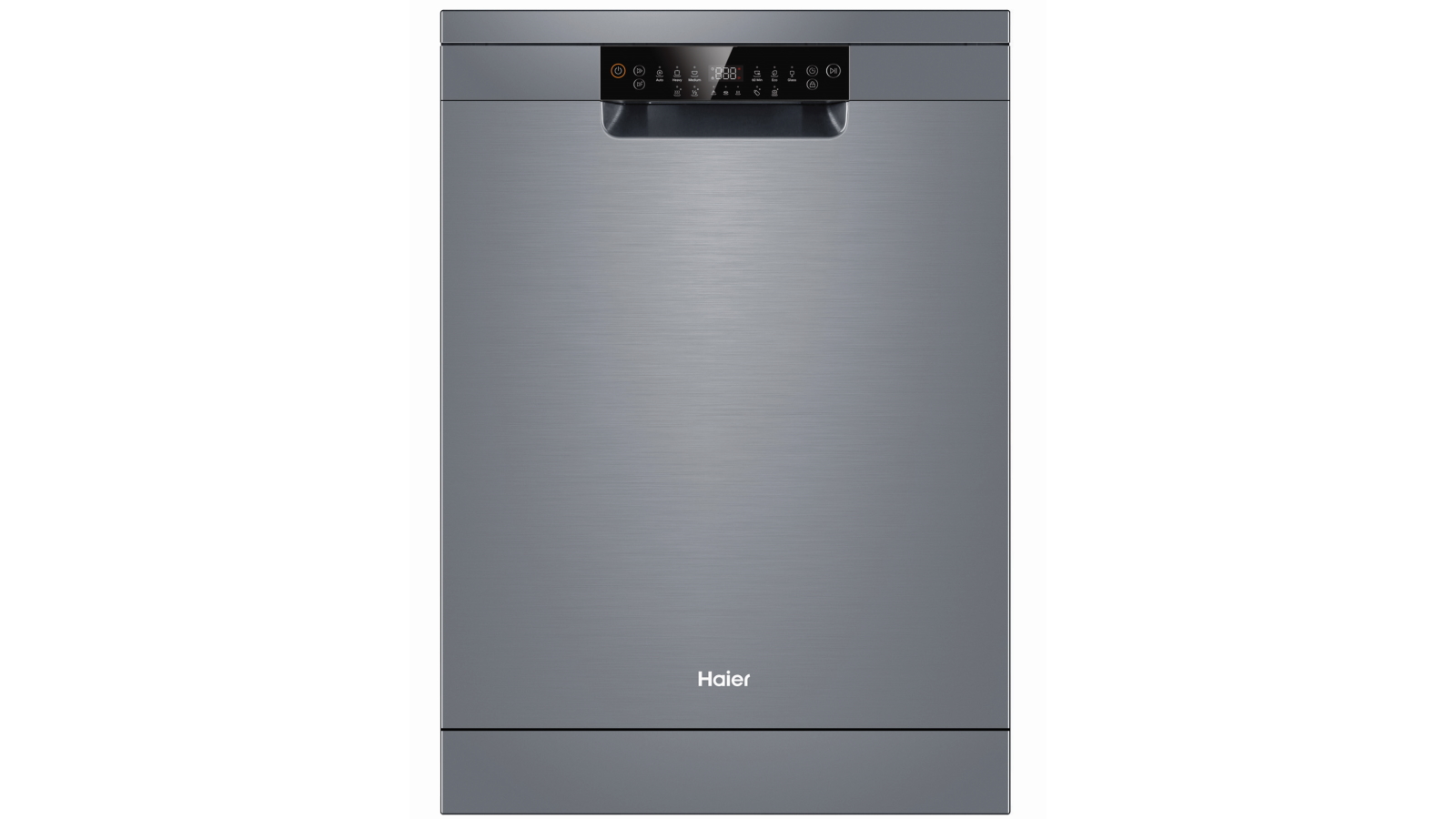 Haier 15 Place Setting Freestanding Dishwasher with Advanced Wash Modifier - Satina