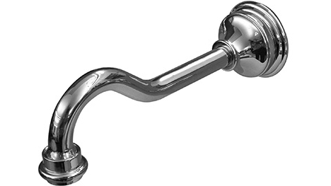 Parisi Hermitage 200mm Wall Spout - Chrome