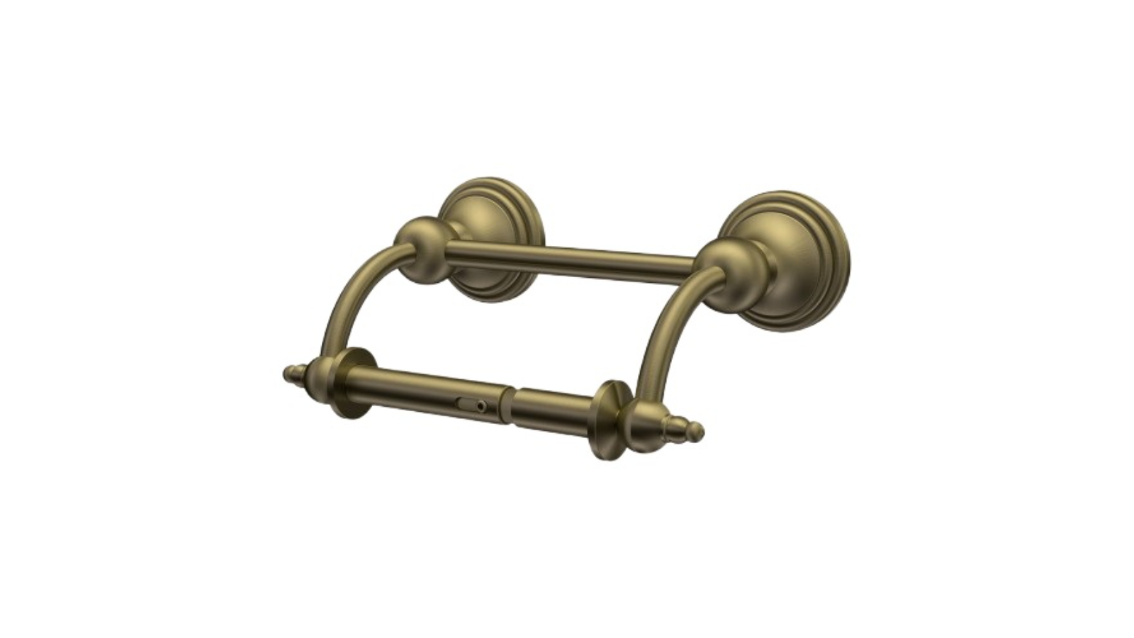 Parisi Hermitage Toilet Roll Holder - Antique Brass