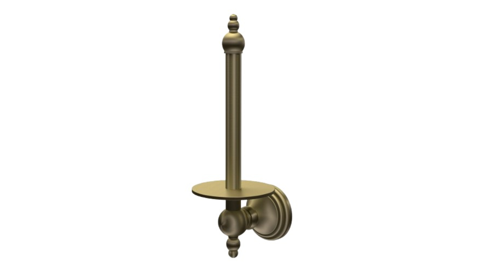 Parisi Hermitage Spare Toilet Roll Holder - Antique Brass