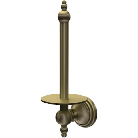 Parisi Hermitage Spare Toilet Roll Holder - Antique Brass