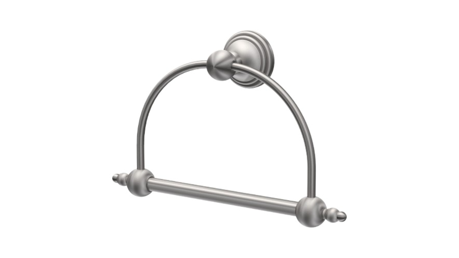 Parisi Hermitage Towel Ring - Pewter 