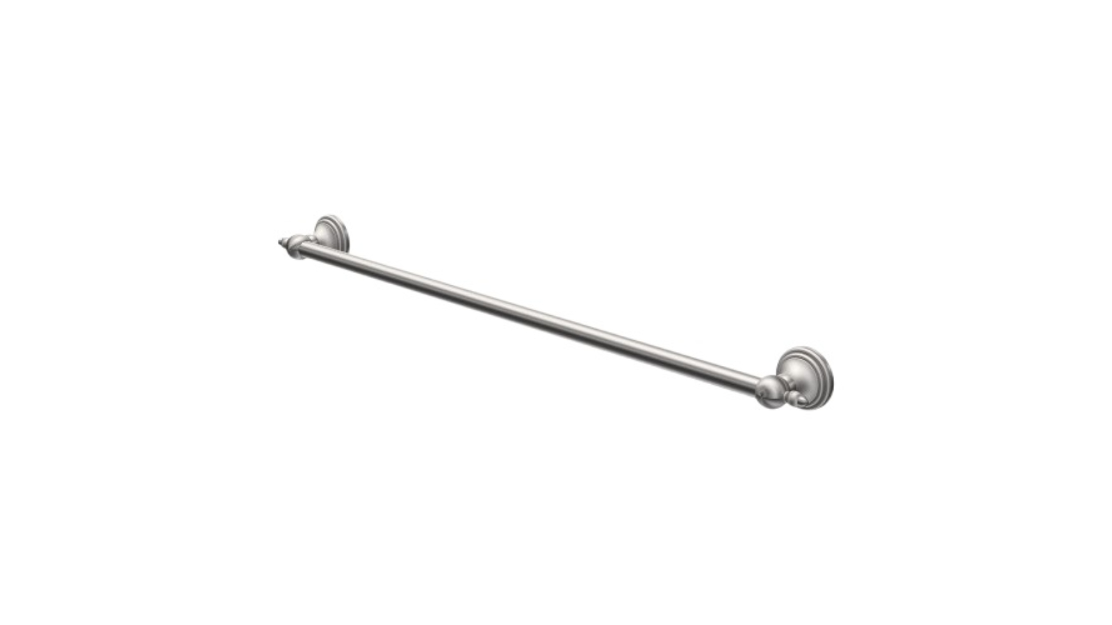 Parisi Hermitage 600mm Towel Rail - Pewter