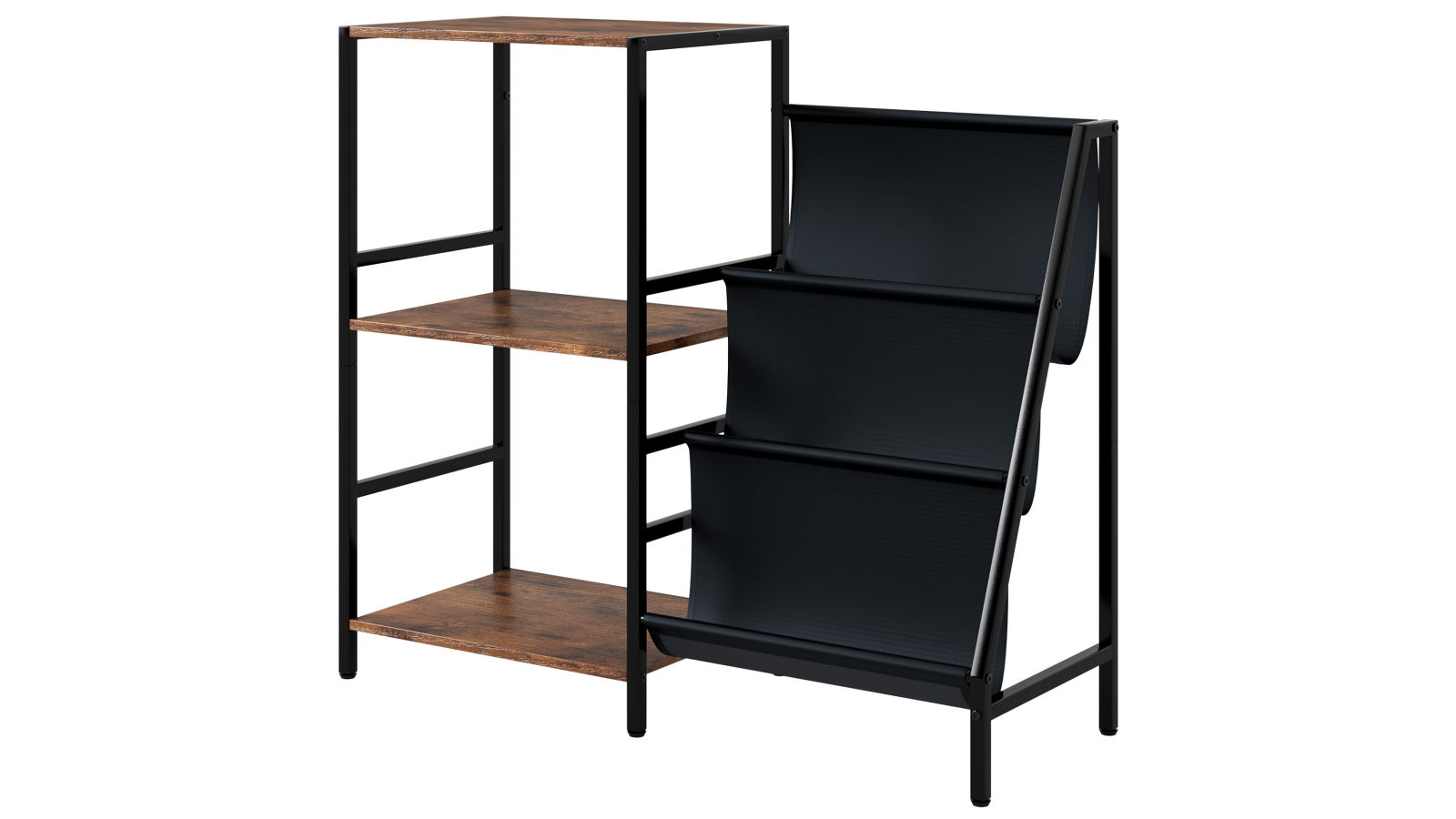 Levede 3-Tier Record Player Stand Vinyl Storage Up to 200 Albums Turntable Table