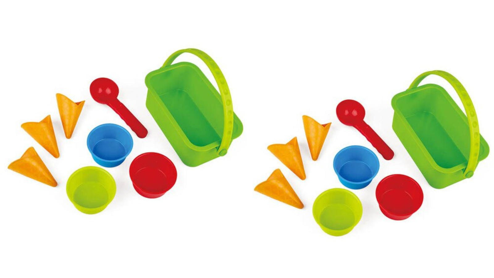 Hape Pack of 2 Kids Ice Cream Shop Activity Learning Play Toy