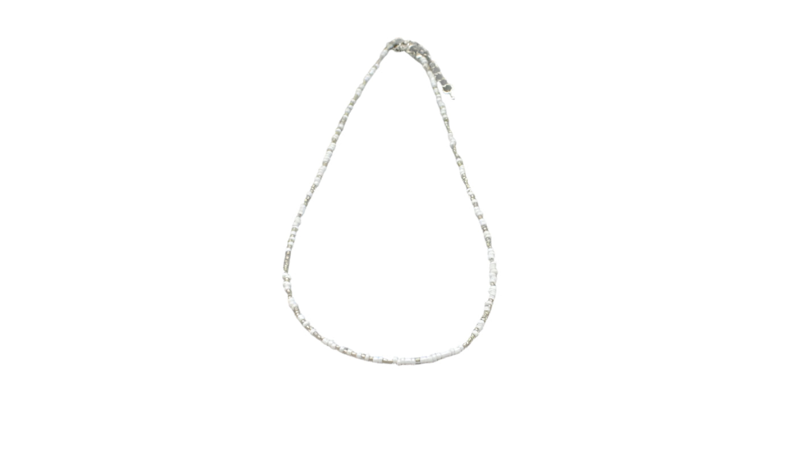 NNEOBA Simple Seed Bead Strand Choker Women Necklace 