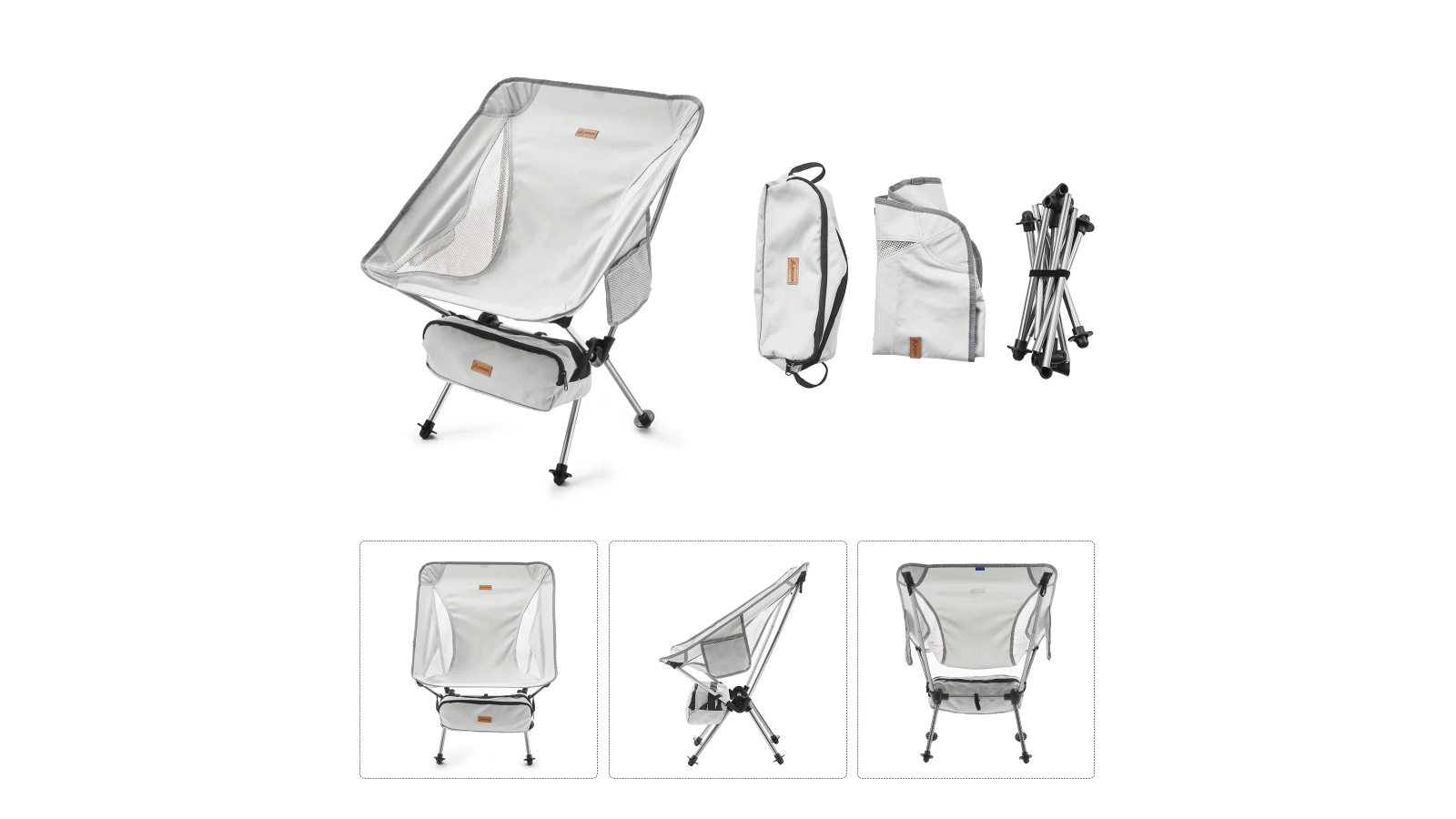 NNEOBA Ultralight Detachable Folding Chair