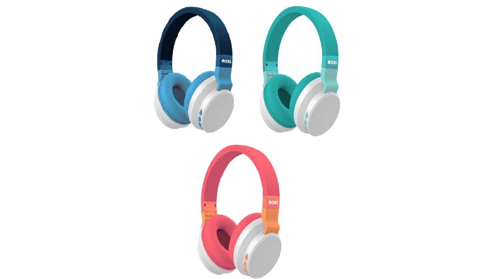 Moki Colourwave Wireless Headphones
