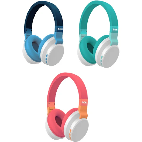 Moki Colourwave Wireless Headphones