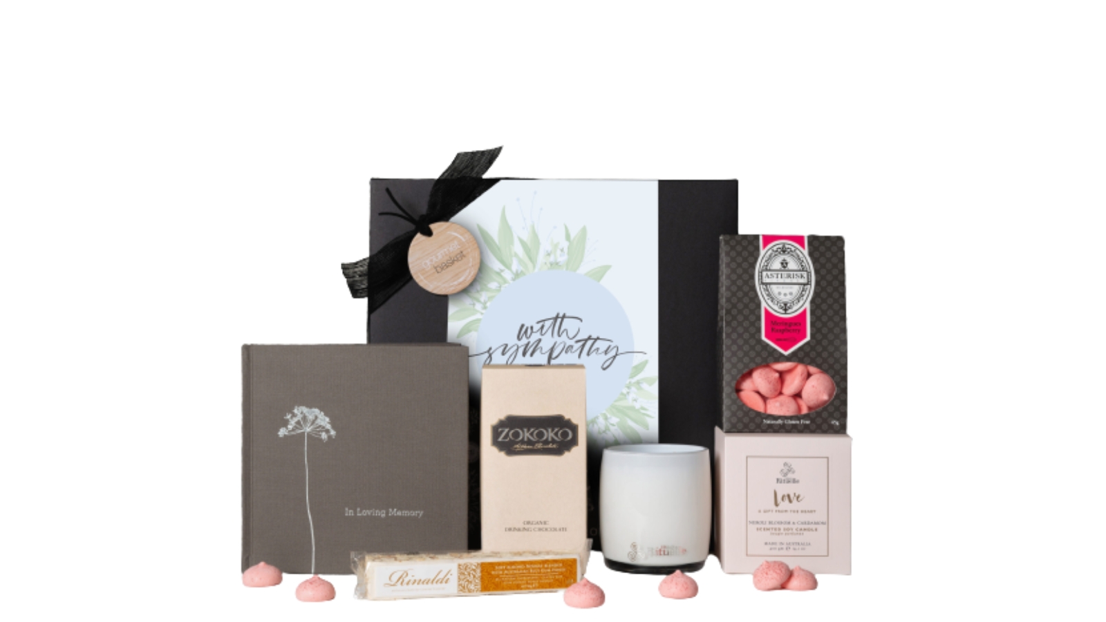 Gourmet Basket Healing Heart Sympathy Hamper