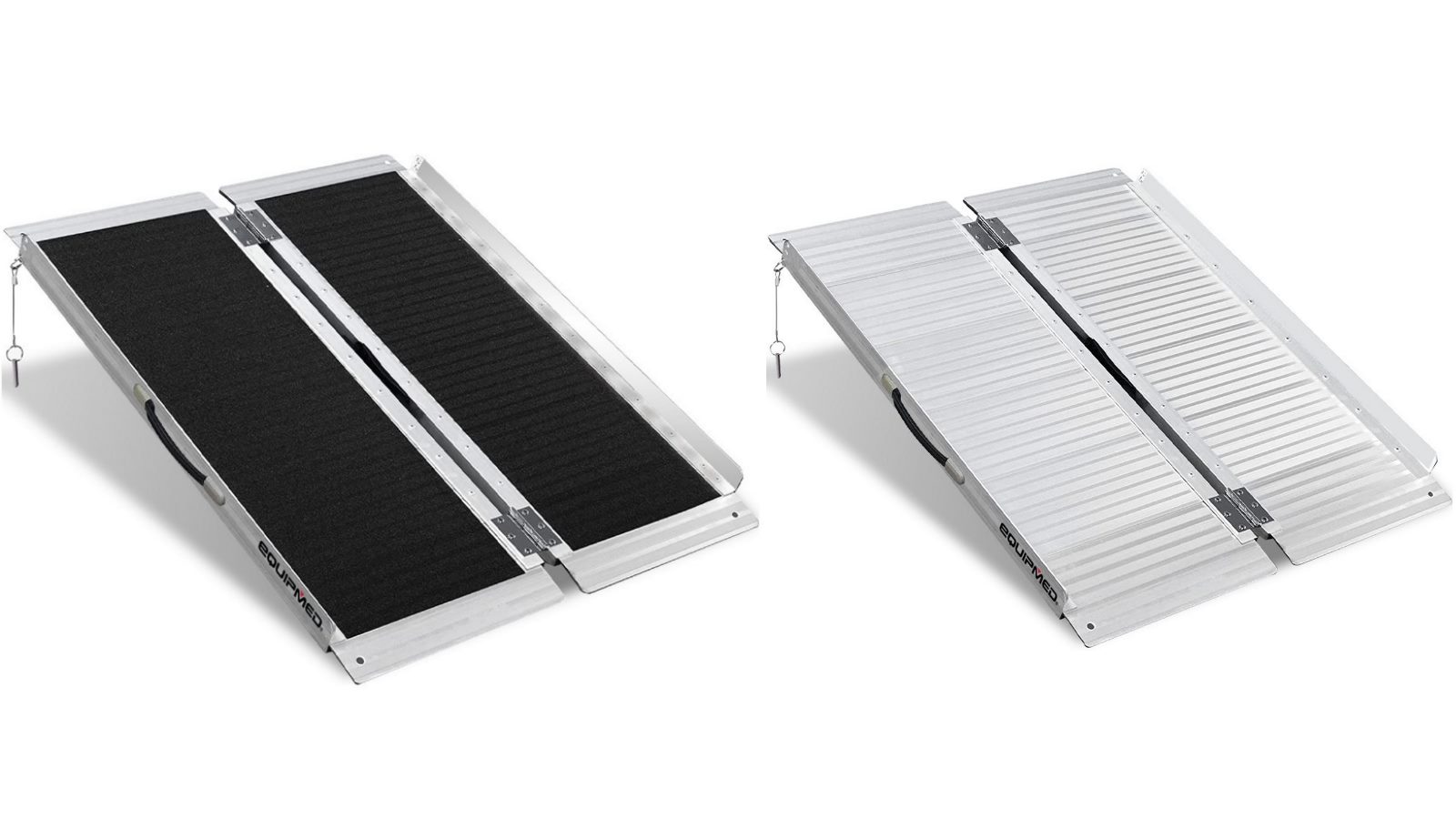 Equipmed 91cm Portable Folding Aluminium Access Ramp