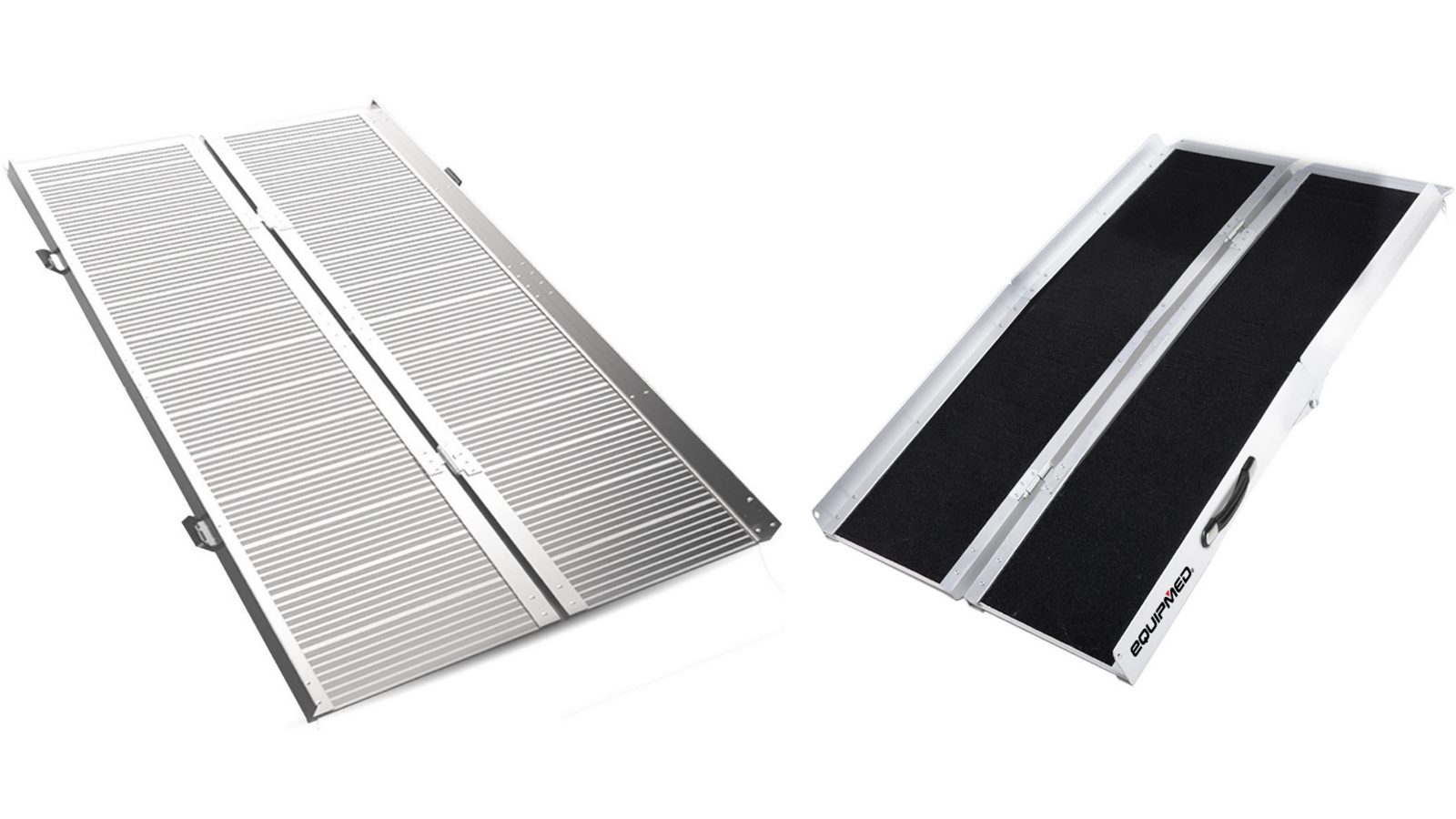 Equipmed 152cm Portable Folding Aluminium Access Ramp
