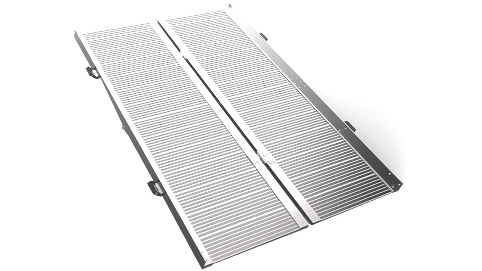 Equimed 182cm Portable Folding Aluminium Access Ramp - Silver