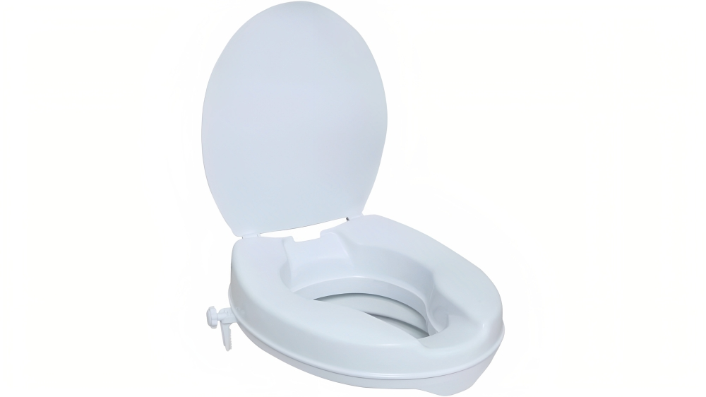 Equipmed Raised Over Toilet Seat - 10cm 