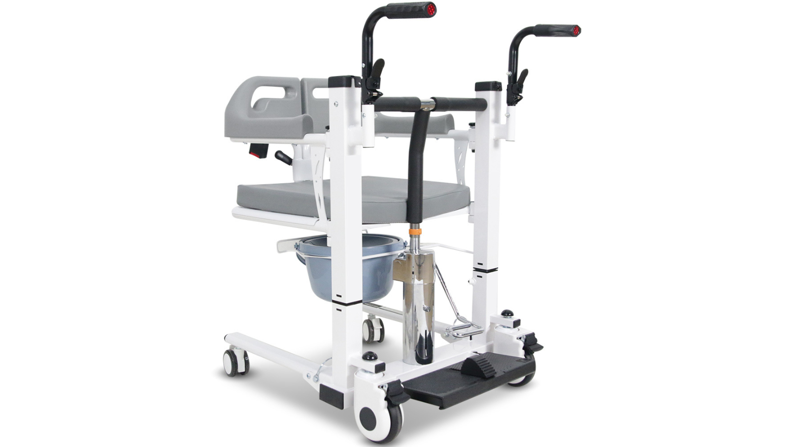 Equipmed Patient Lift Transfer Chair for Seniors Elderly Disabled