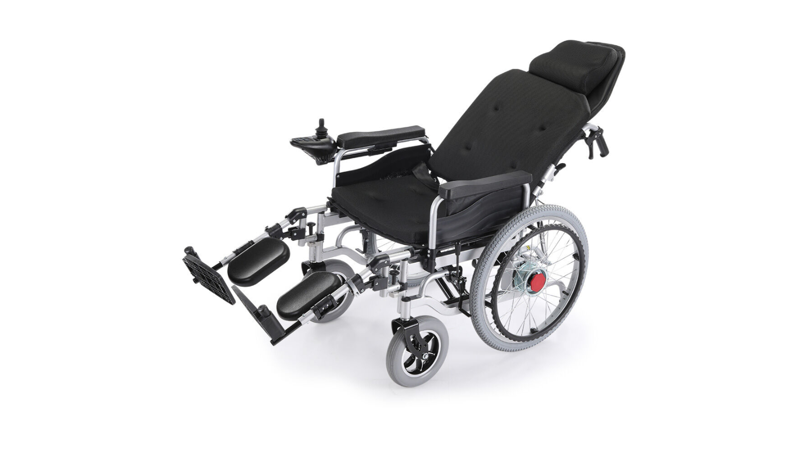 Equipmed Electric Power Wheelchair - Black