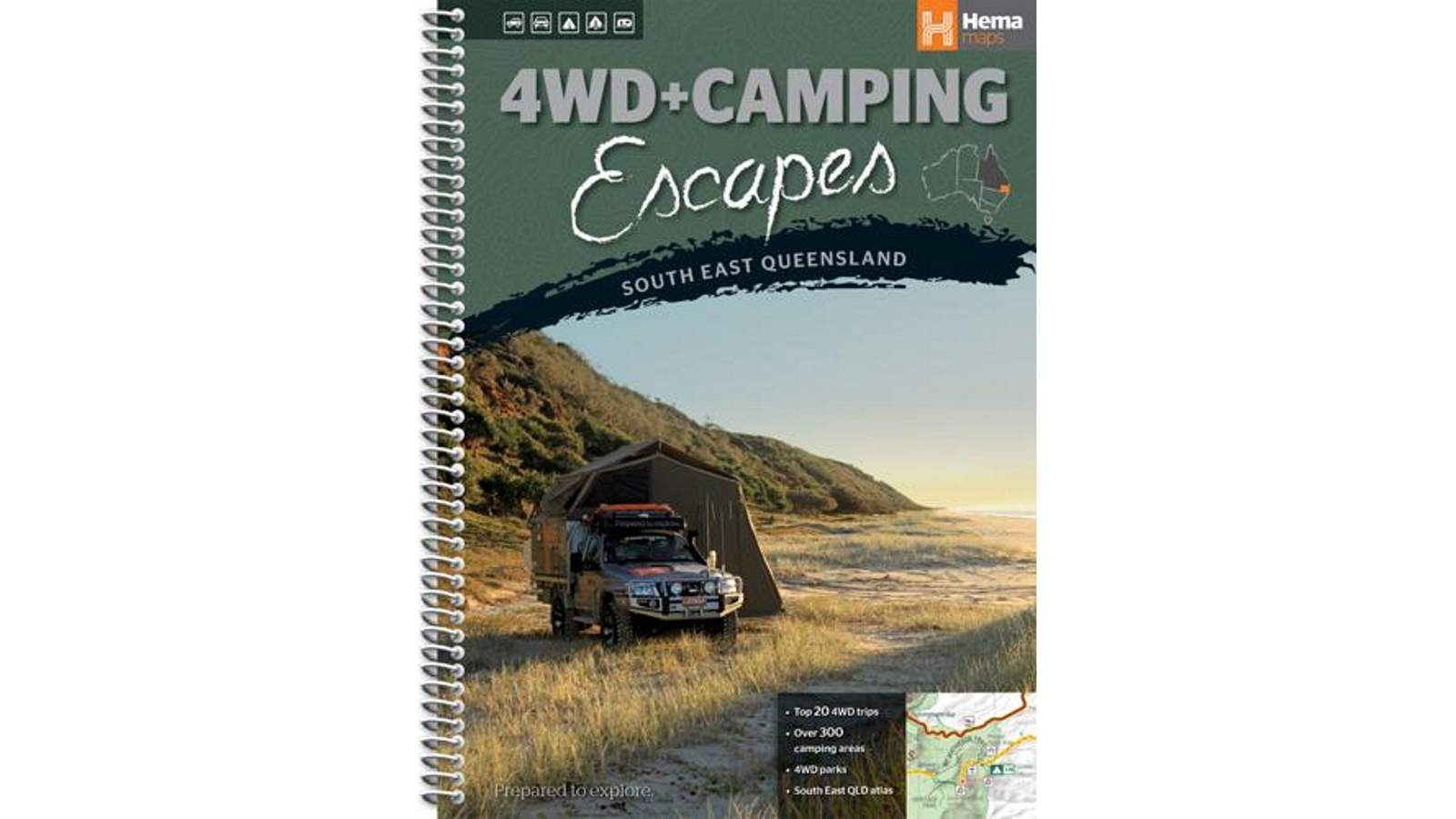 Hema Maps 4WD + Camping Escapes South East Queensland