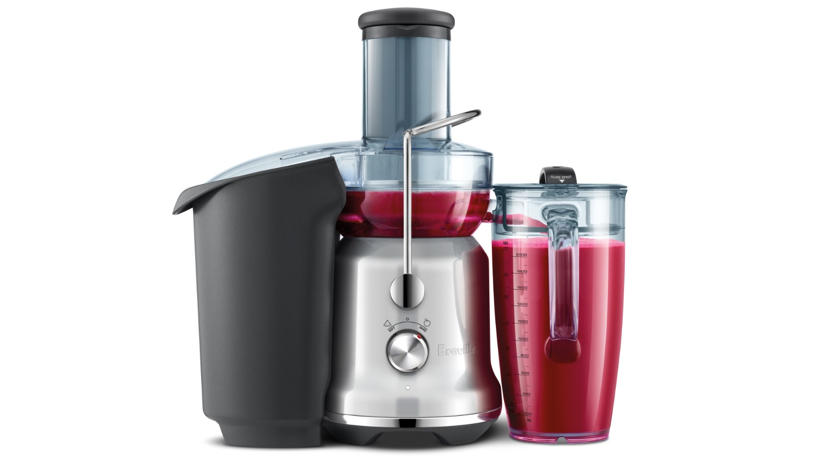 Breville The Juice Fountain Fresh Juicer - Brushed Stainless Steel