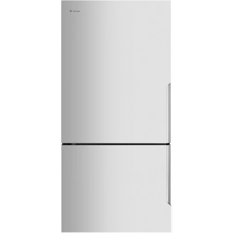 Westinghouse 496L Pocket Handle Left Hinge Bottom Mount Fridge - Stainless Steel