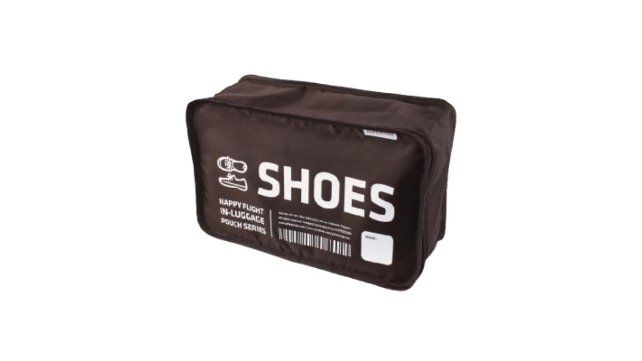 AlifeDesign In-Luggage Pouches Shoes - Dark Brown