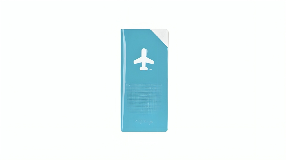 AlifeDesign In-Luggage Charger and Cable - Cyan Blue/Grey