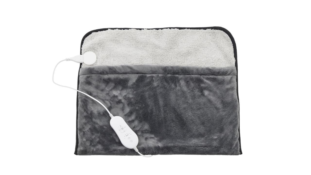 Homedics Indoor Heated Foot Warming Pouch Set - Grey