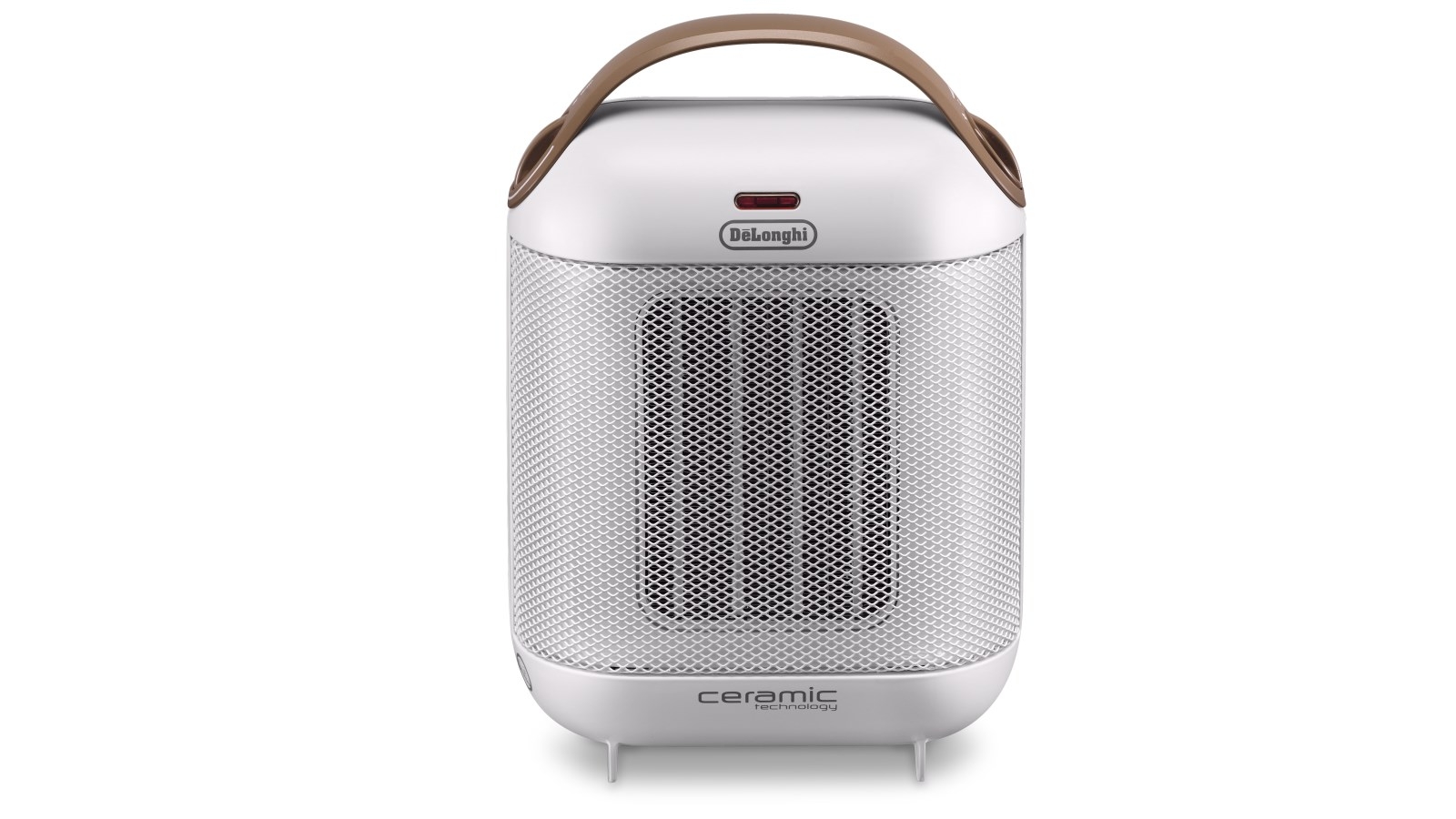 DeLonghi 1800W Capsule Ceramic Heater - Ivory White