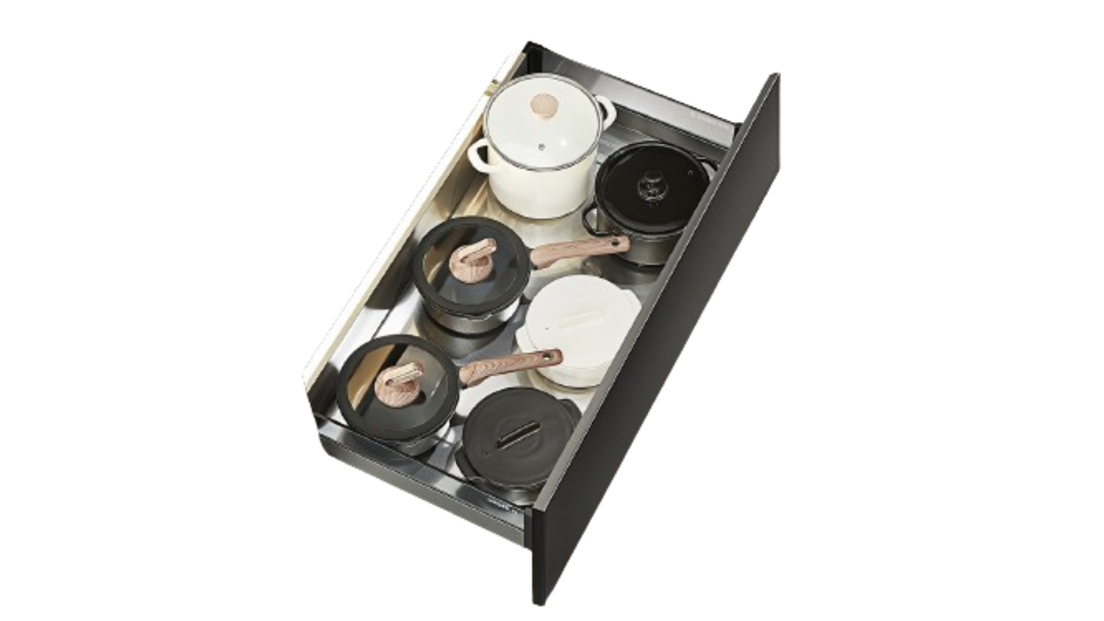 Higold Shearer Crystal Pull Out Kitchen Drawer with Drain Tray - 90cm