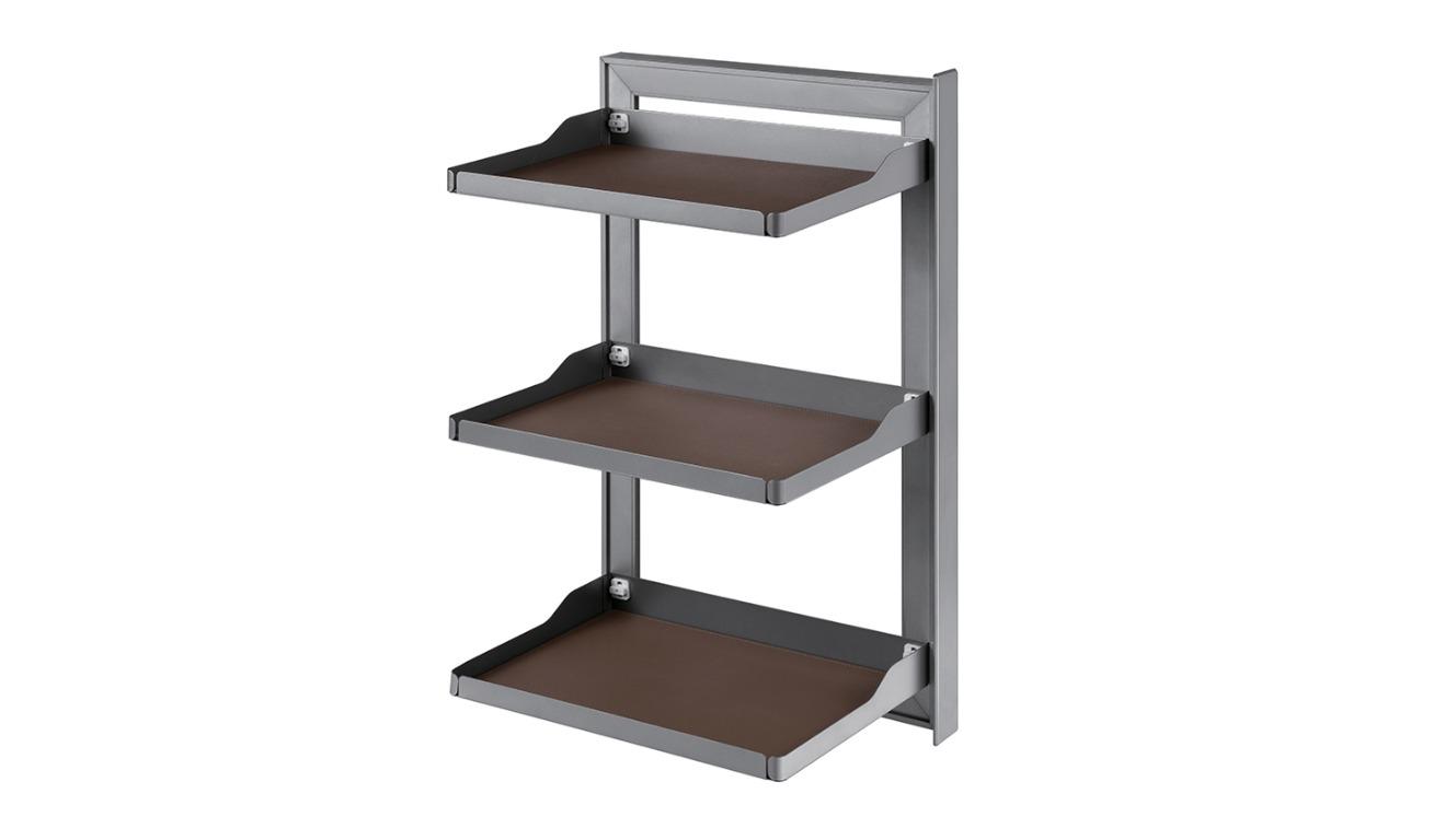 Higold 3-Tier a Series Slide Out Right Side Mount Wardrobe Storage Basket