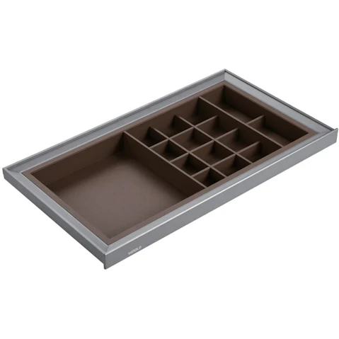 Higold Multiple Section A Series Pull Out Wardrobe Storage Tray - 90cm