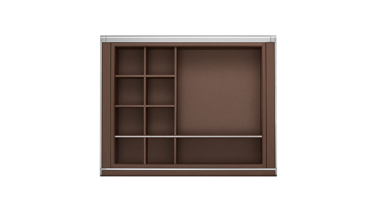 Higold Natural Finish B Series Pull Out Wardrobe Storage Tray Cabinet Multiple Section - 60cm 
