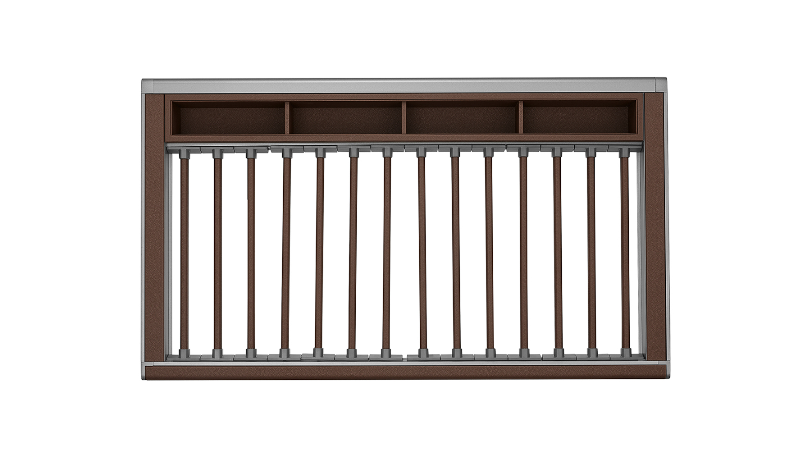 Higold Natural Finish B Series Pull Out Trouser and Belt Rack Cabinet