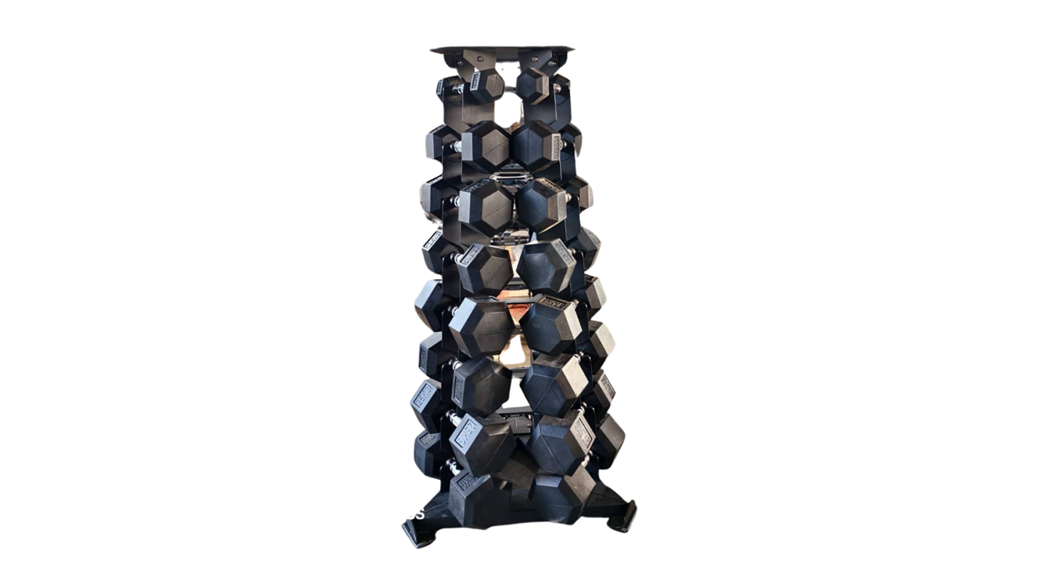 Fitness Hero 12 Pair Vertical Dumbbell Rack