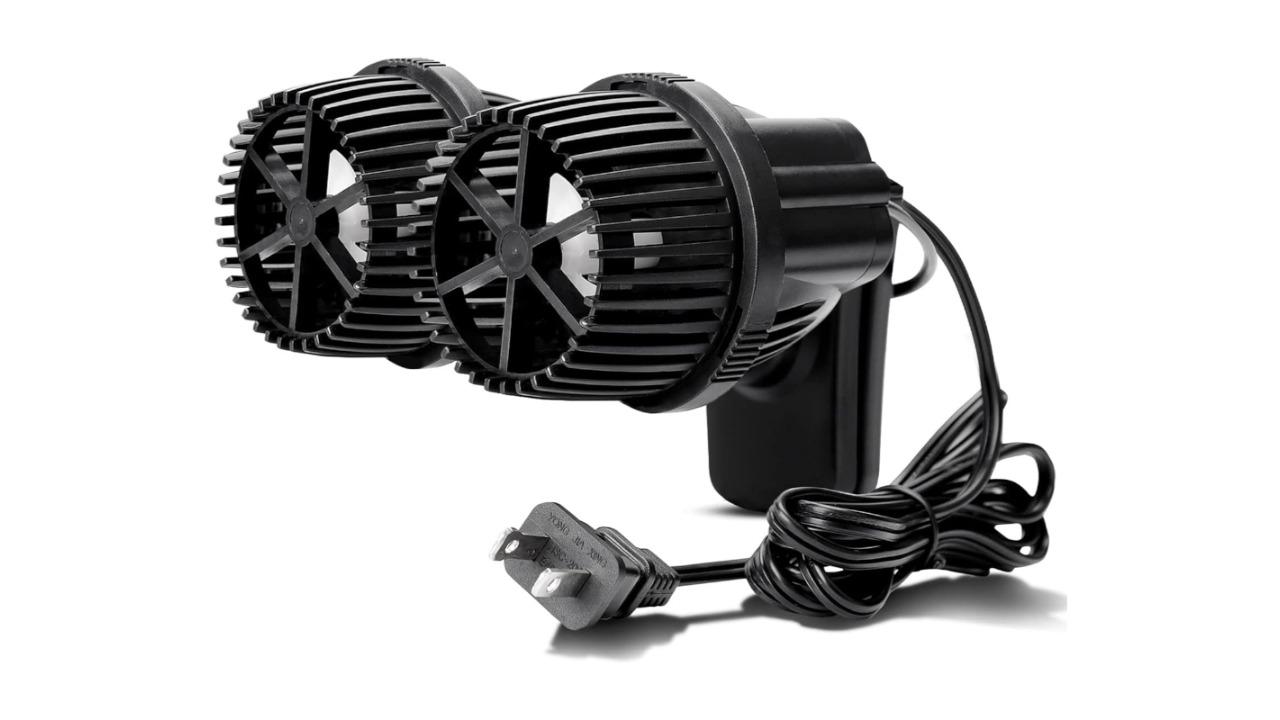 Hygger 12W Double Head Wave Maker with Double Powerhead Pump