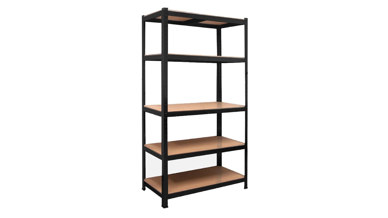 Steel Warehouse Shelving 1.8m - Black