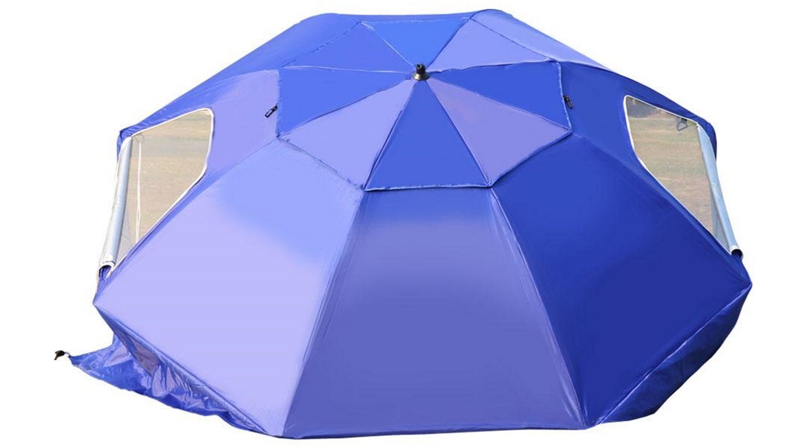 UB International 2m Outdoor Umbrella Shade Blue Harvey Norman