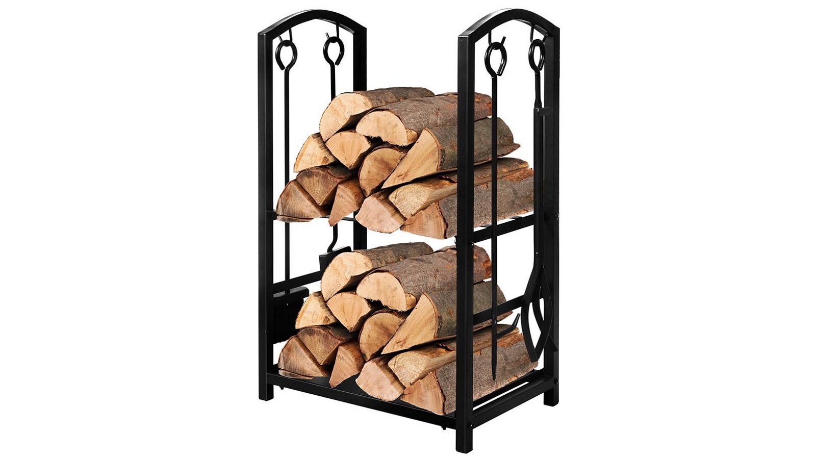 Traderight Firewood Rack 4 Fireplace Tool