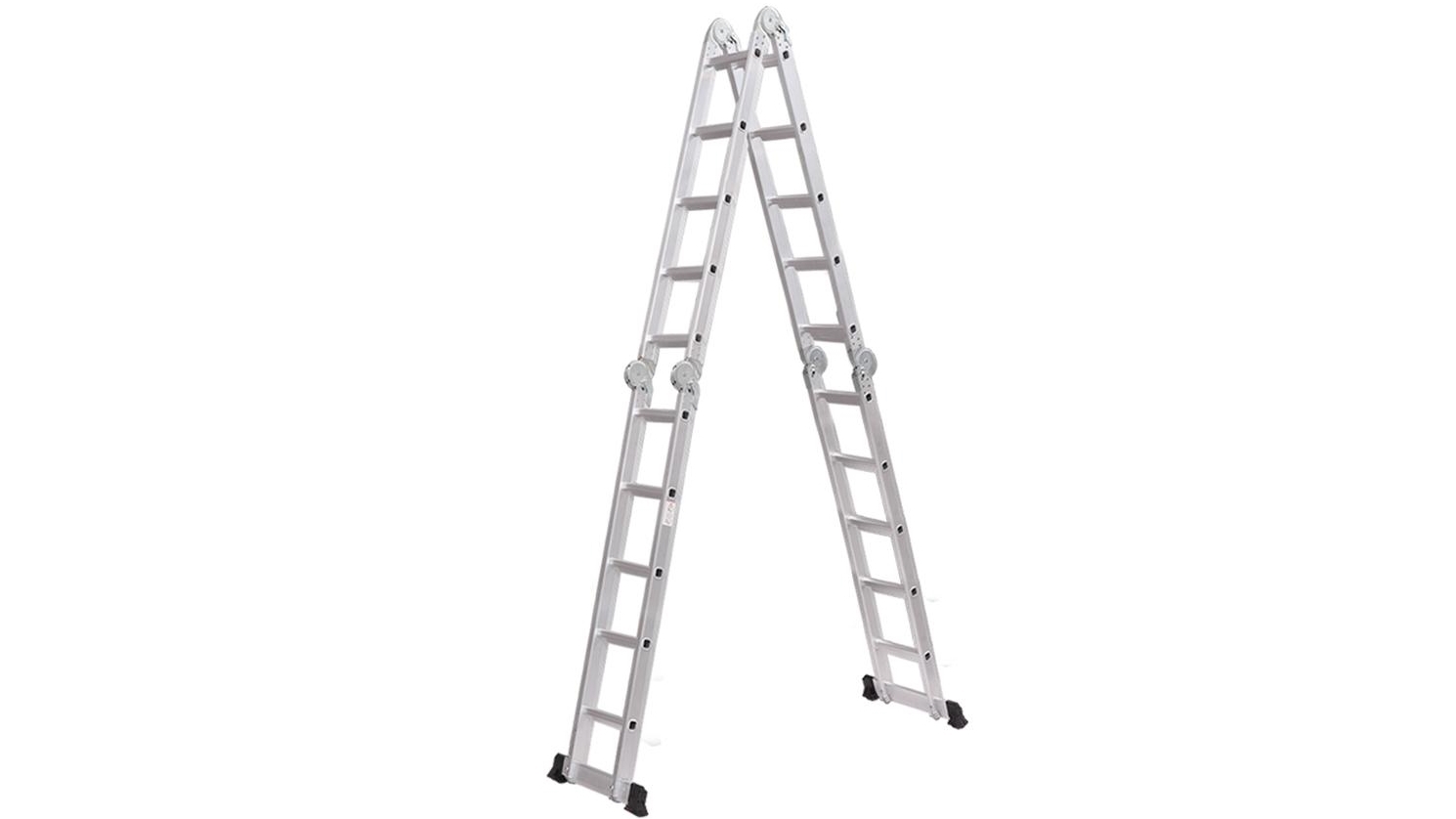 Traderight 5.7m Multipurpose Foldable Aluminium Ladder