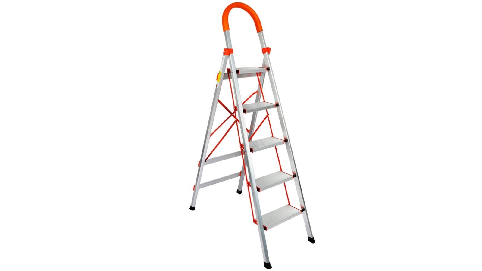 Traderight Multipurpose Foldable Aluminium 5 Step Ladder