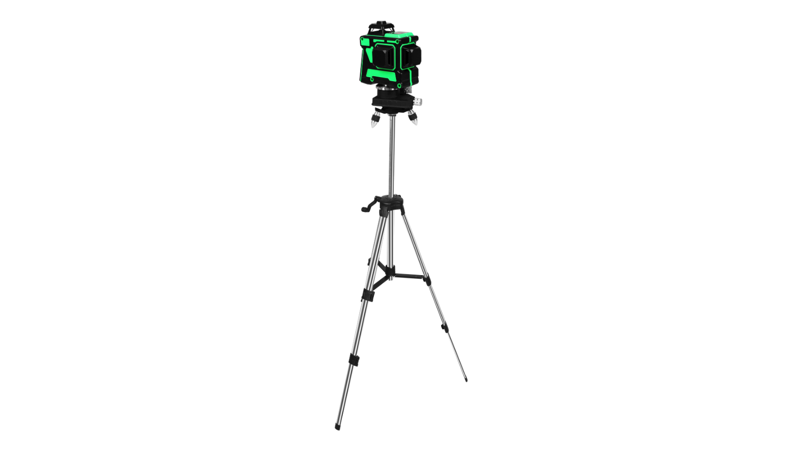 Traderight Green Light Self Leveling 3D 12 Line Measure Tripod - 1.2 Metre