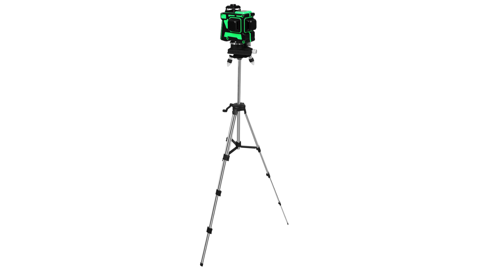Traderight Green Light Self Leveling 3D 12 Line Measure Tripod - 1.5 Metre