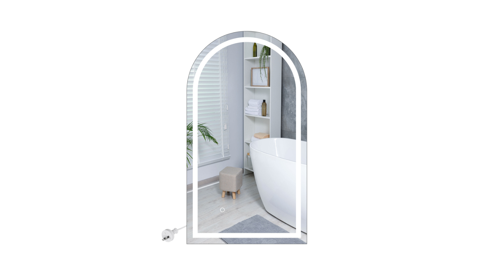 Emitto LED Wall Mirror Makeup Light - 50 x 90cm