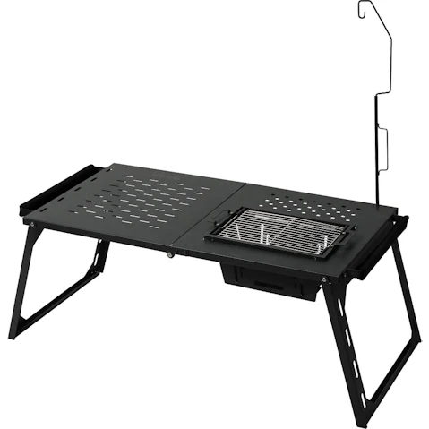 Levede BBQ Camping Table with Grill - Large
