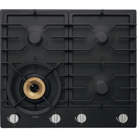 ASKO 60cm Gas Cooktop - Graphite Black