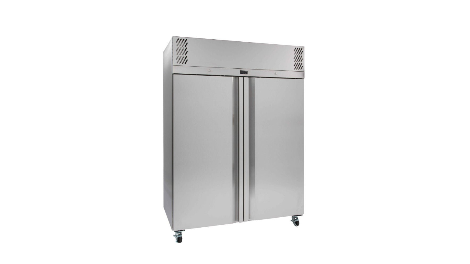 Williams 2-Door 2/1 Gn Stainless Steel Garnet Upright Refrigerator