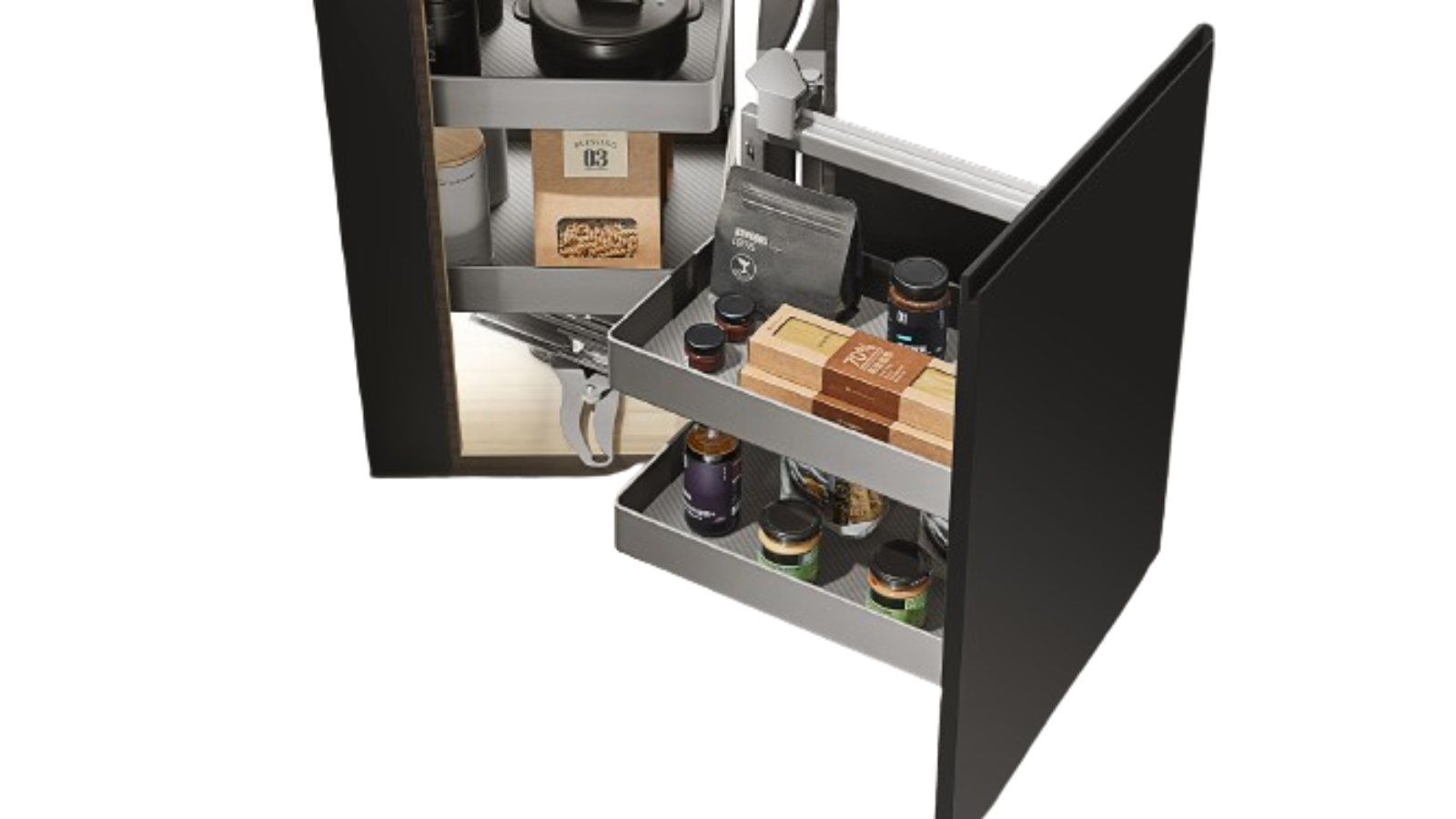 Higold Shearer Pro Magic Corner Right Opening Kitchen Storage - 90cm