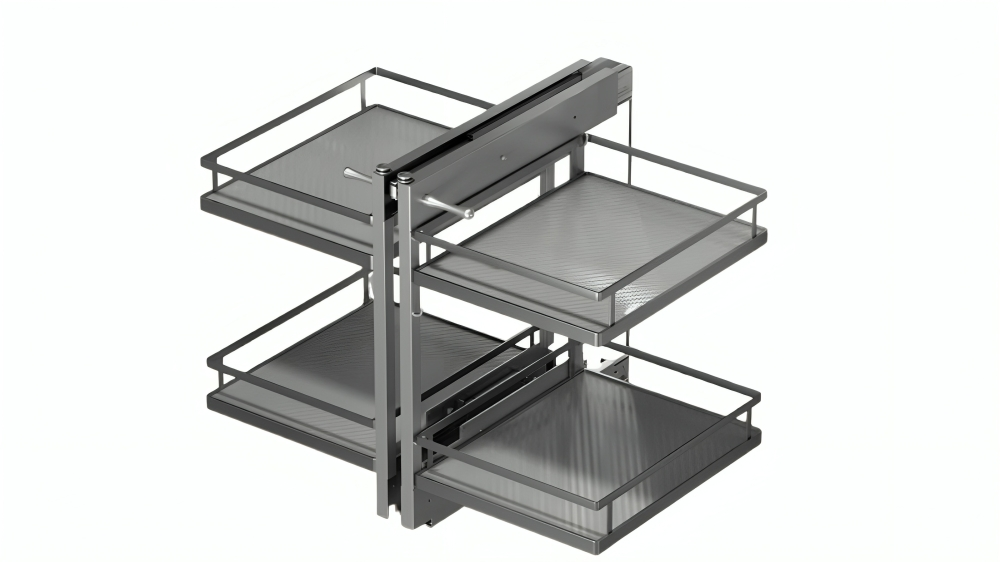 Higold Diamond Pro Show Hand Magic Corner II Pull Out Kitchen Storage